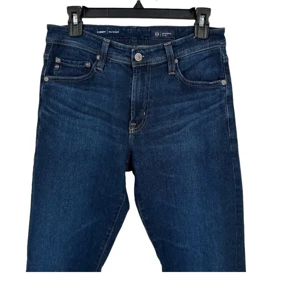 AG Adriano Goldschmied Jeans Everett slim straight blue size 30x32 - Picture 2 of 6